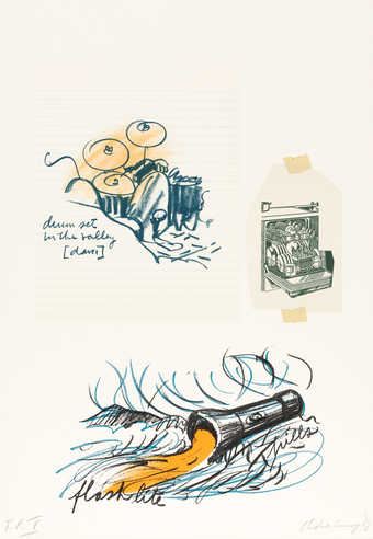 Proof; color lithograph