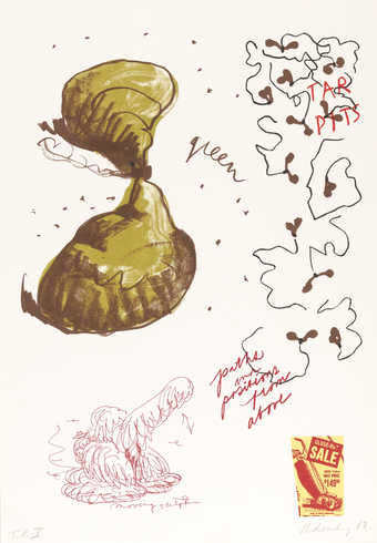 Proof; 6 color lithograph