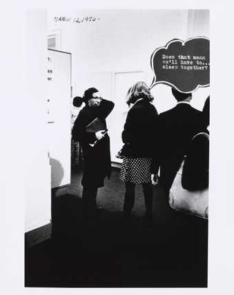 Roberta and man and "balloon".