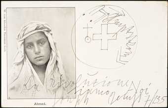 from von Gloeden Postcards, a series of 13 Italian postcards with photographs by Baron von...