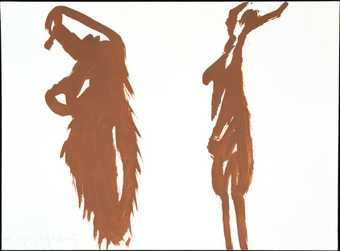 From Fünf Lithografien, a portfolio of 5 lithographs (accession #92.251.1-.5)