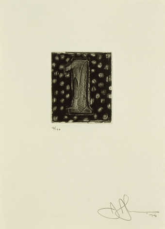 An image of the figure 1 printed in black.  An intaglio print from one copper plate.
