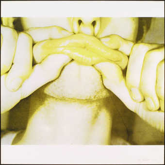 one from a portfolio of 5 screenprints on paper