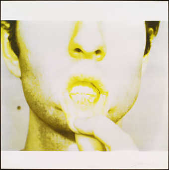 one from a portfolio of 5 screenprints on paper