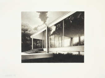 A image of a modernist building.