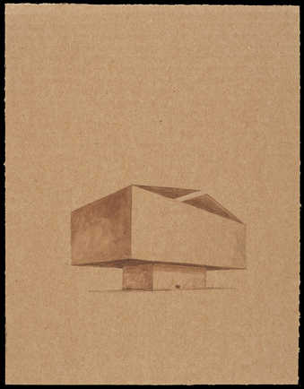 Drawings of geometric structures.