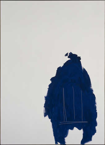 blue form on white background