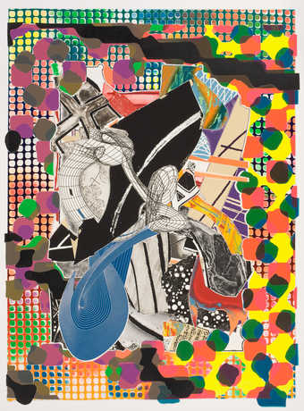 Irregularly cut edges and surface relief.