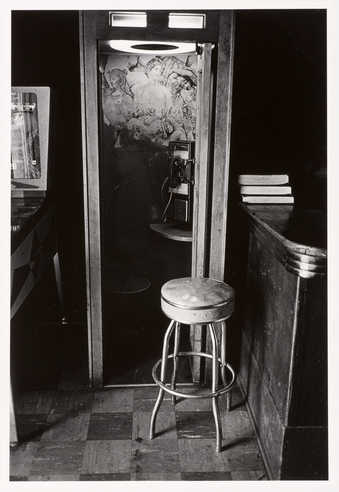 8 black and white photographs