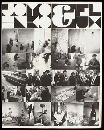 .1 - black print on white paper with an insert  .2 - black print on blue paper4-page newspaper...