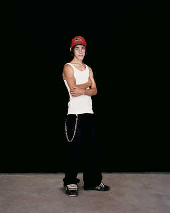 A portrait of a boy.