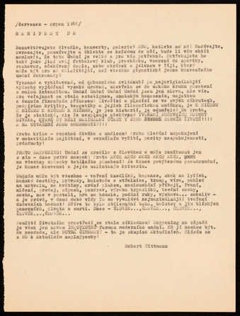 Yellowed paper with black type; text is in Czech.